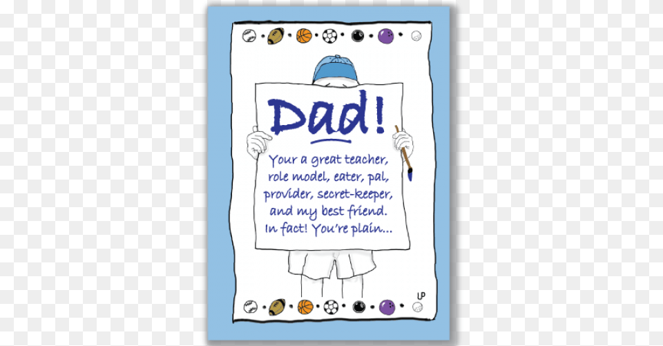Quotsuper Dadquot Coloring Card By Uncle Pokey Uncle Pokey Exclusive Card Color Super Dad Multicolor, Advertisement, Poster, Text Free Transparent Png