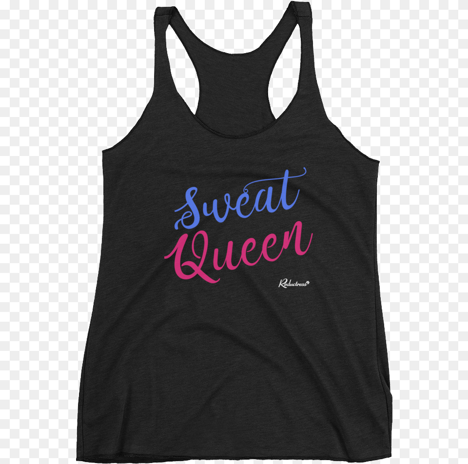 Quotsweat Queenquot Women39s Racerback Clark And Addison Wrigley Field Chicago Cubs, Clothing, Tank Top, Person Free Transparent Png