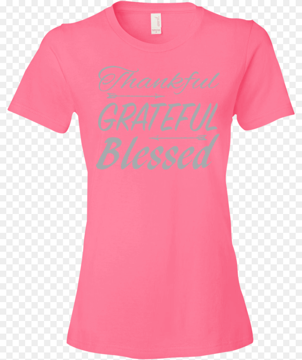 Quotthankful Grateful Blessedquot Gray Camiseta Mama, Clothing, Shirt, T-shirt Free Transparent Png