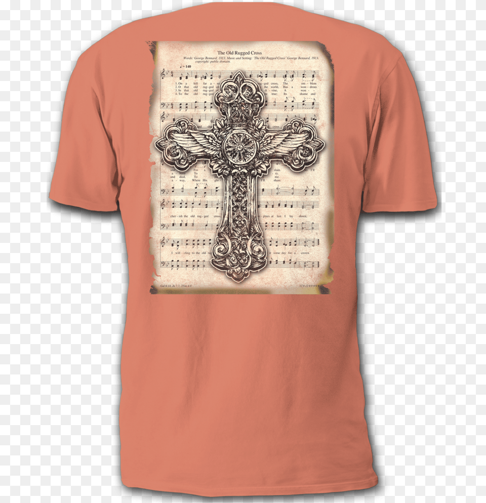 Quotthe Old Rugged Crossquot T Shirt Trends International Celtic Cross 18quotx 24quot Coloring, Clothing, Symbol, T-shirt Png