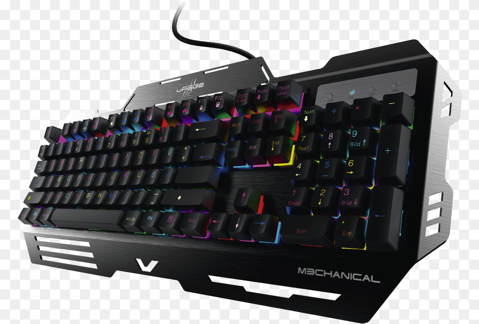 Quoturage M3chanicalquot Gaming Keyboard Hama Urage, Computer, Computer Hardware, Computer Keyboard, Electronics Png