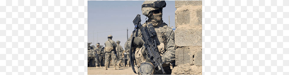 Quotus Army Soldier Armed With A Mk48 Light Machine Guquot Us Army Soldier Armed With A Mk 48 Light Machine Gun, People, Person, Adult, Male Free Png Download
