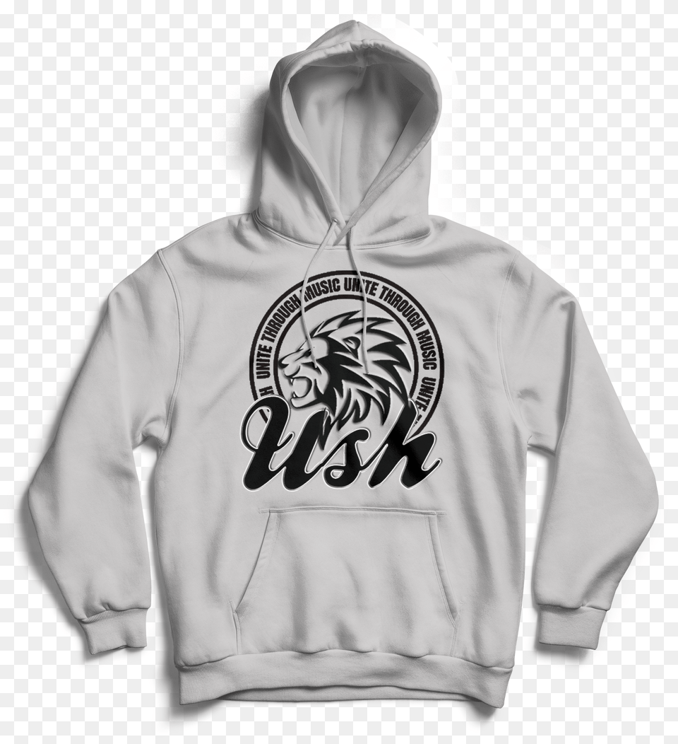 Quotush Lionquot Grey Pull Over Hoodie Sweatshirt Free Png