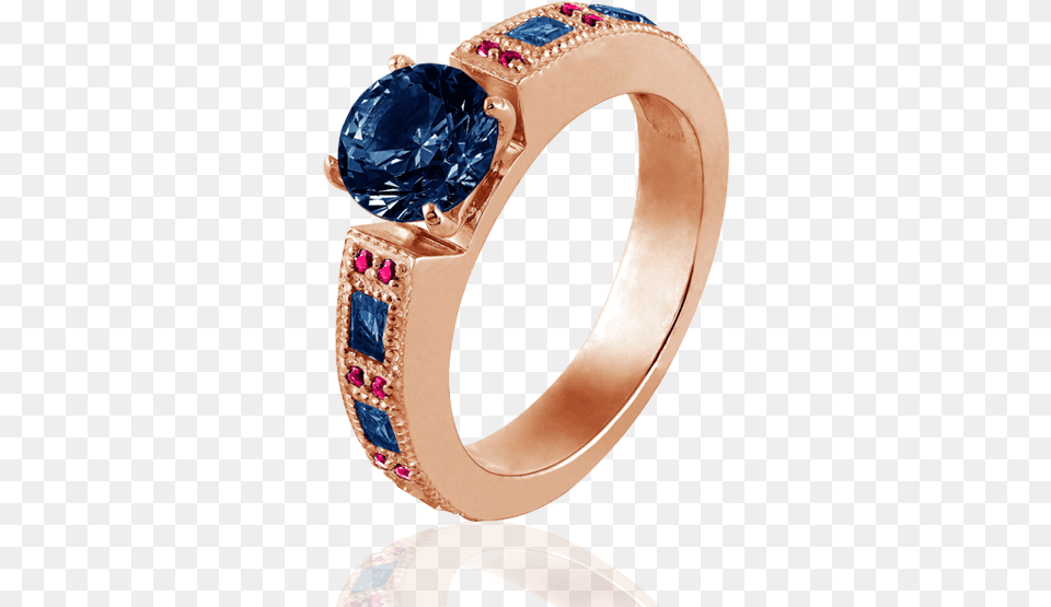 Quotvictoriaquot Of Red Gold With Sapphires And Rubies, Accessories, Jewelry, Gemstone, Sapphire Free Transparent Png