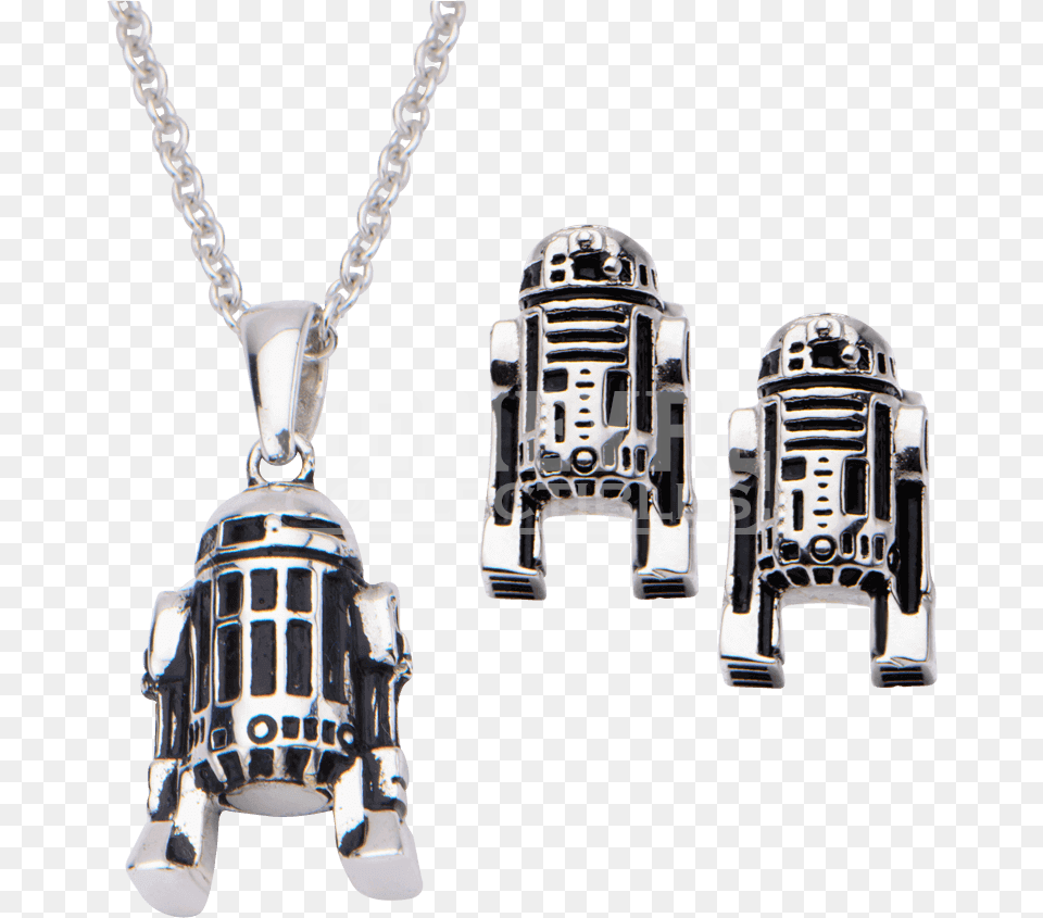 Quotwomens Sterling Silver 3d R2 D2 Necklacequot, Accessories, Jewelry, Necklace, Pendant Free Transparent Png