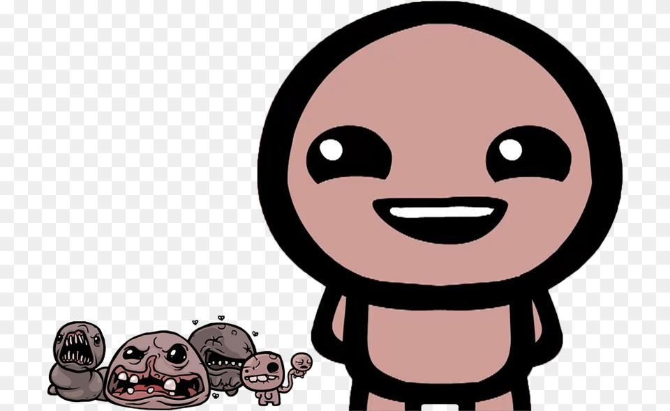 Quotwrath Of The Lambquot Is A New Dlc Coming To The Binding Binding Of Isaac Smile, Cartoon, Baby, Person, Face Free Transparent Png