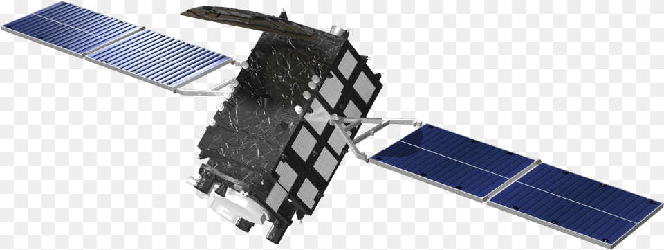Qzs Type 8 With No Background Satellite No Background, Astronomy, Outer Space, Electrical Device, Solar Panels Free Png Download