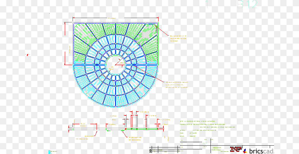 R 8931 1 Tree Grate 72 Roundsquare With 16 Dia Circle, Cad Diagram, Diagram Png Image
