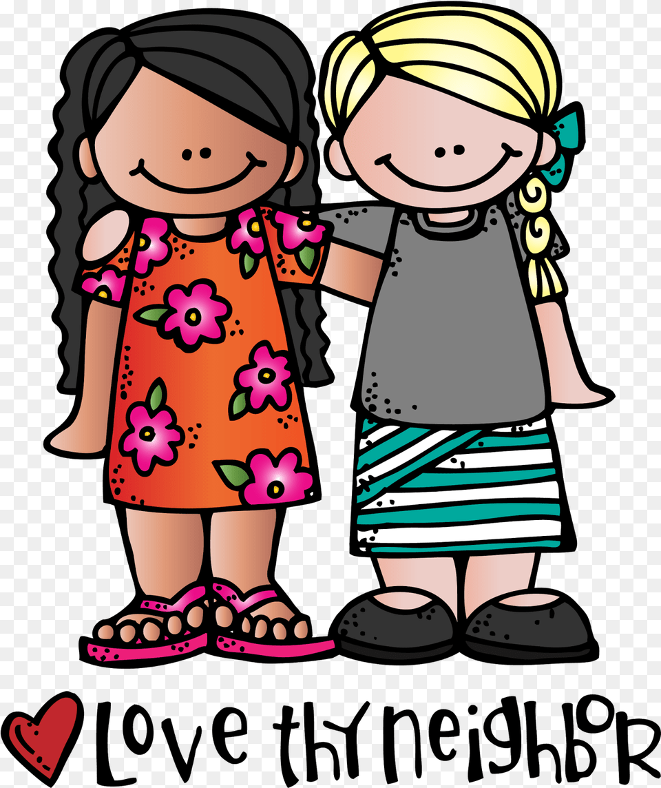 R Clipart Relief Society Love Thy Neighbor Clipart, Baby, Person, Book, Comics Png