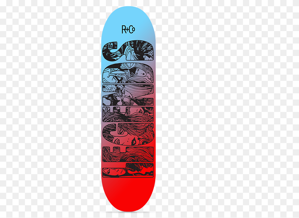 R Co, Skateboard Free Transparent Png