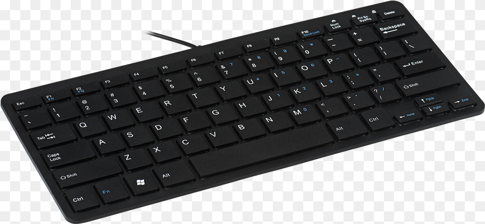 R Go Compact Keyboard Qwertz Black Wired Computer Keyboard, Computer Hardware, Computer Keyboard, Electronics, Hardware Free Png