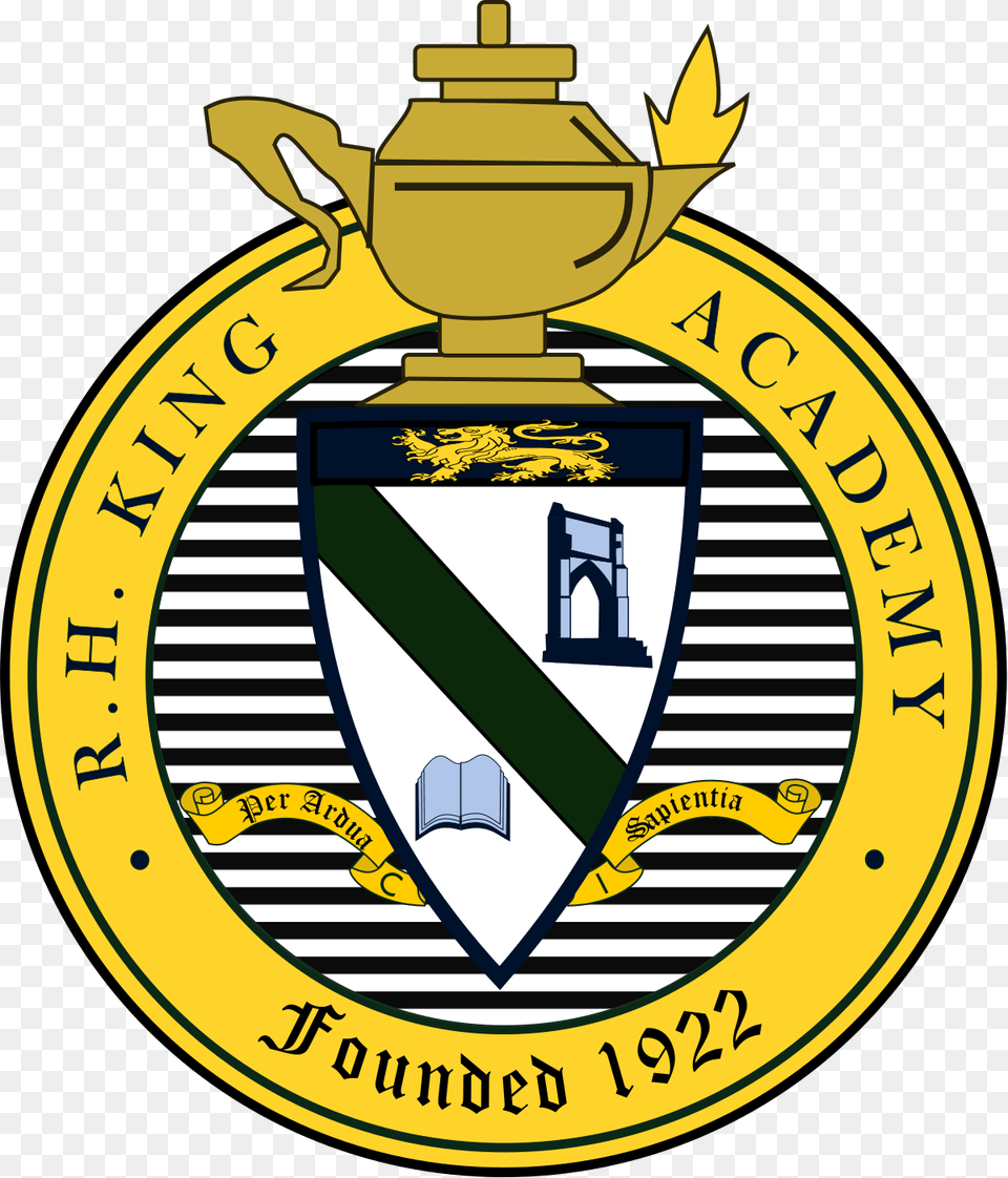 R H King Academy, Badge, Logo, Symbol, Emblem Free Png
