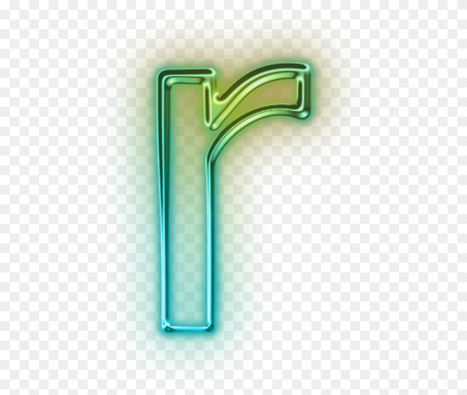 R Letter Images Neon Letter, Light, Symbol, Text Png Image