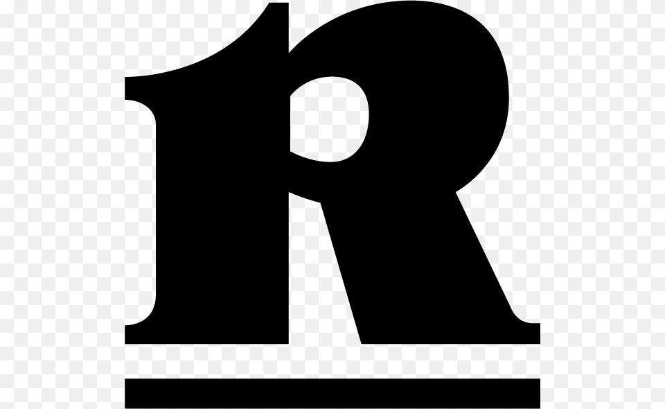 R Logo Letter R Image Stencil, Text, Number, Symbol Free Png Download