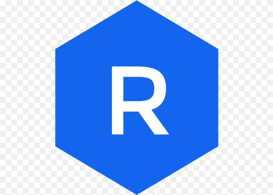 R Logo Sign, Symbol, Road Sign Free Png Download