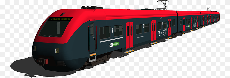 R Net Is A Dutch Rapid Transit Formula That Includes Railroad Car, Railway, Train, Transportation, Vehicle Png