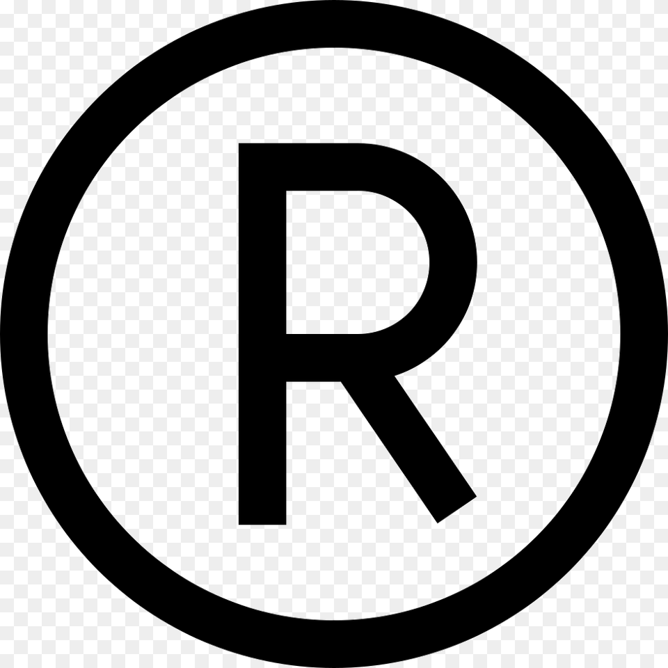 R Number 7 In Circle, Symbol, Sign, Text Png