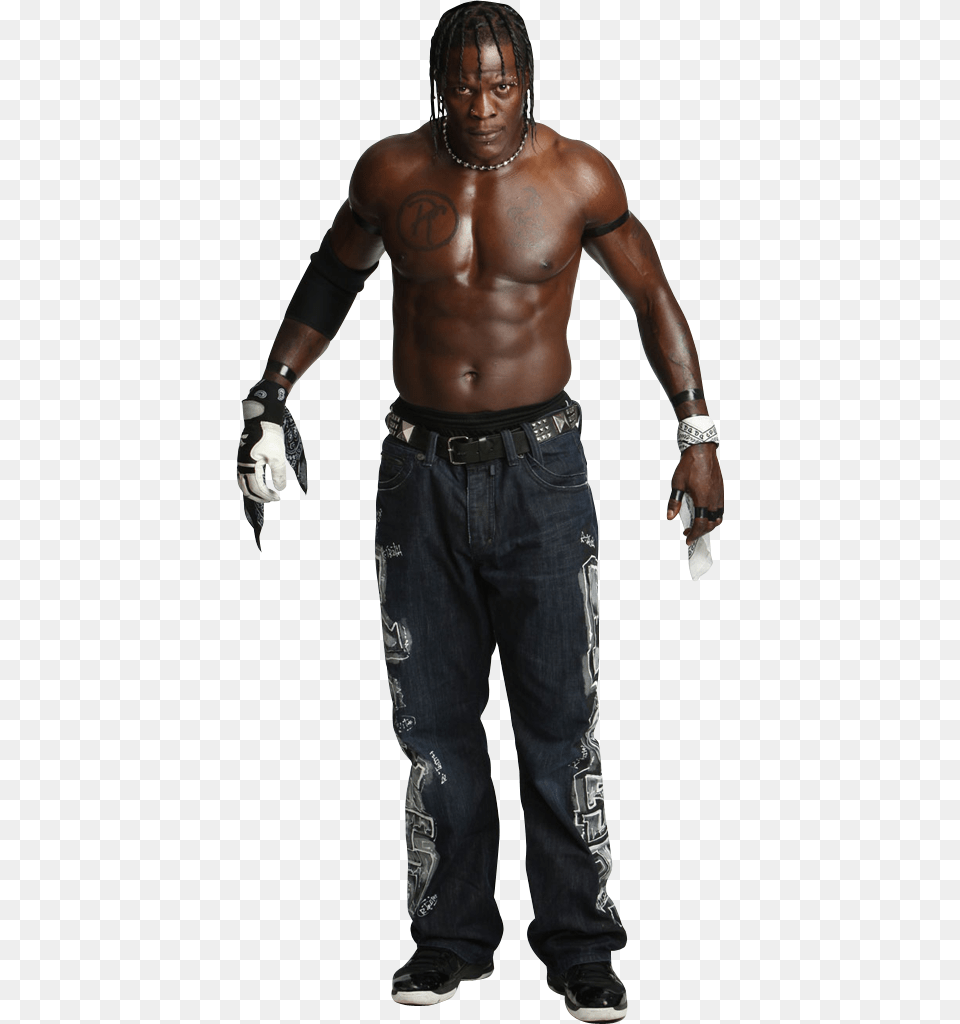 R Truth Pants Wwe Royal Rumble 2012, Clothing, Jeans, Adult, Person Free Png Download