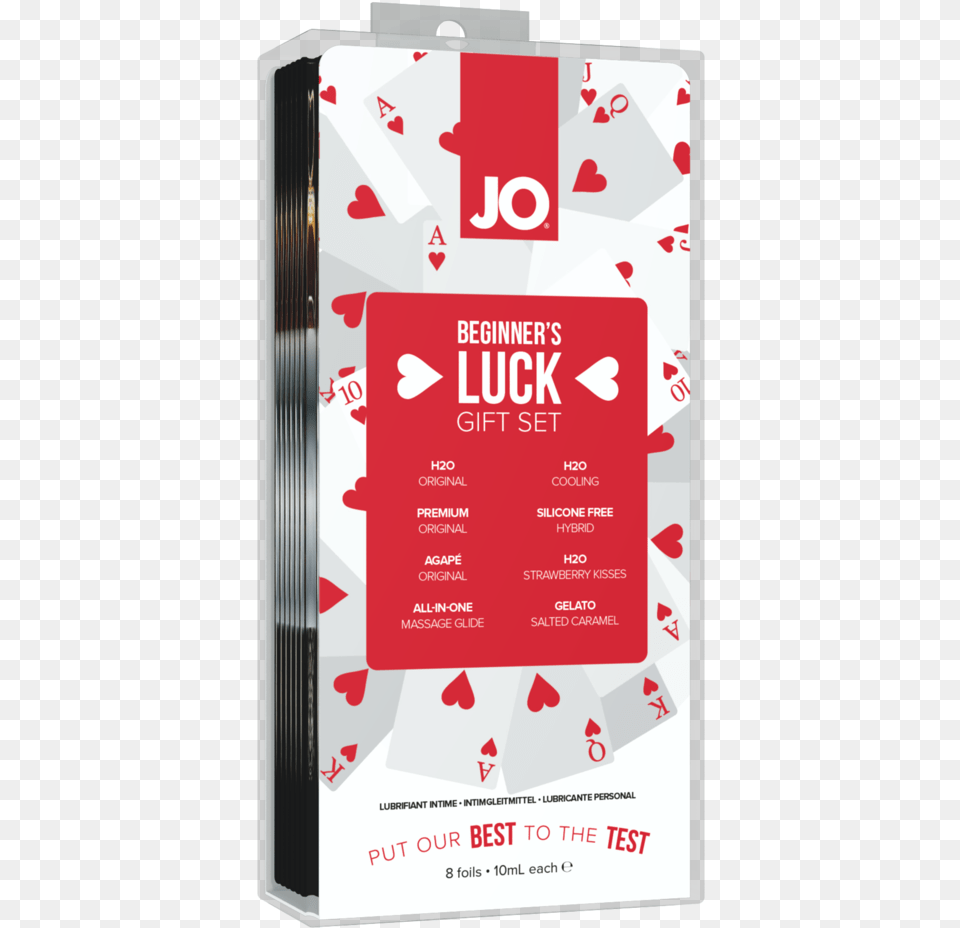 R0 Jo Beginners Luck Gift Set 8x10ml C Square, Advertisement, Poster, Business Card, Paper Free Transparent Png