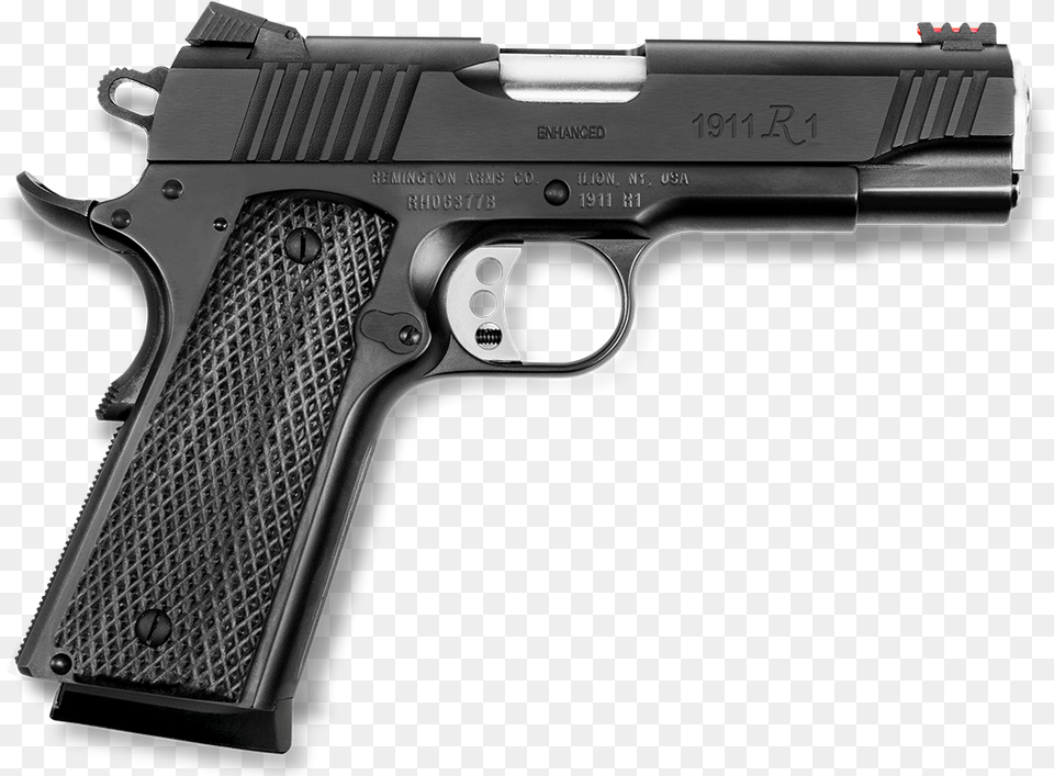 R1 Carry Commander Profile Rflat Remington R1 Enhanced Commander, Firearm, Gun, Handgun, Weapon Free Transparent Png