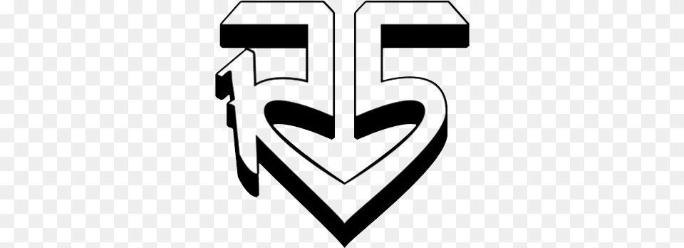 R5 Logo, Stencil, Emblem, Symbol Free Png Download