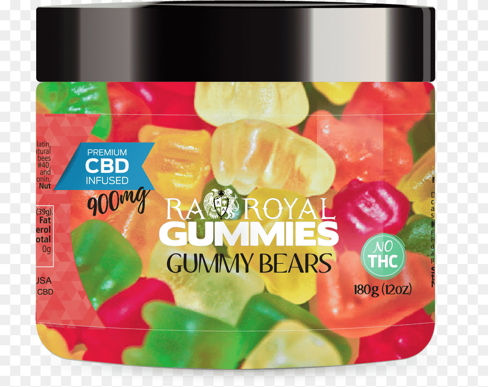 Ra Royal Cbd Gummies Gummy Bears, Food, Jelly, Sweets, Candy Free Png Download