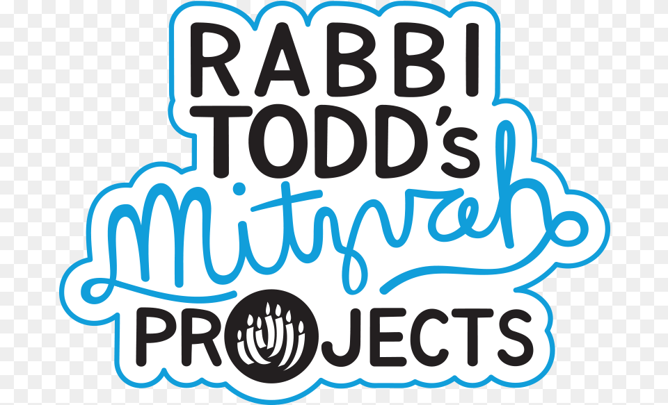 Rabbi Mitzvah Outline, Sticker, Text Free Transparent Png