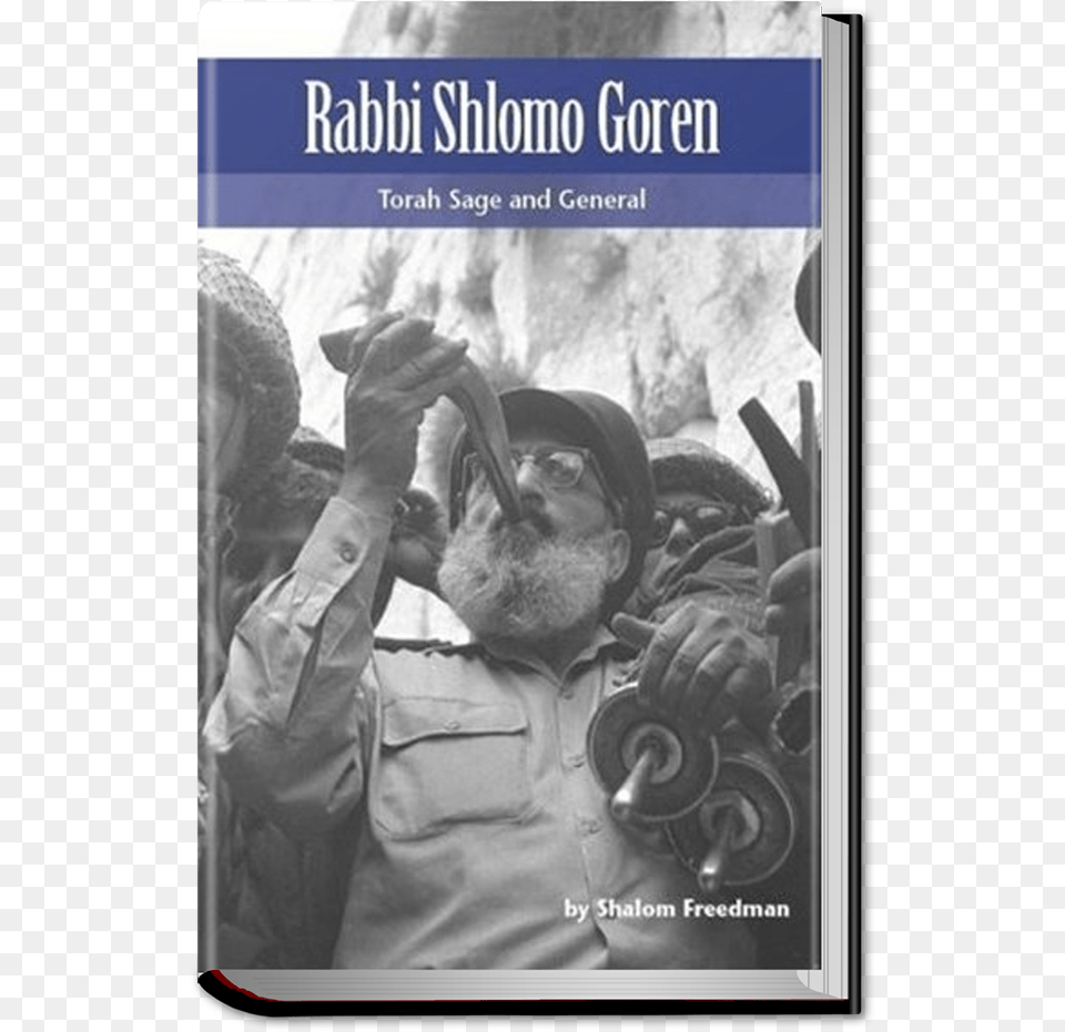 Rabbi Shlomo Goren Rabbi Shlomo Goren By Shalom Freedman, Adult, Face, Head, Male Png Image