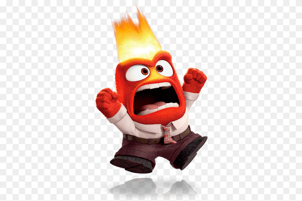 Rabbia Inside Out Anger Inside Out Cartoon, Toy Free Png Download