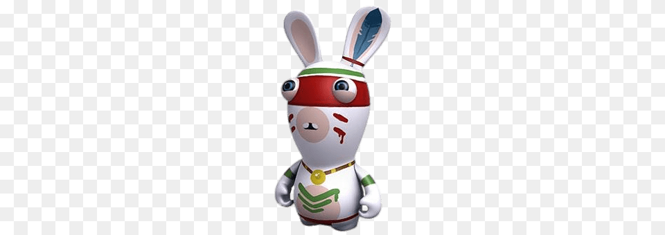 Rabbid Dressed As Indian, Nature, Outdoors, Snow, Snowman Free Png