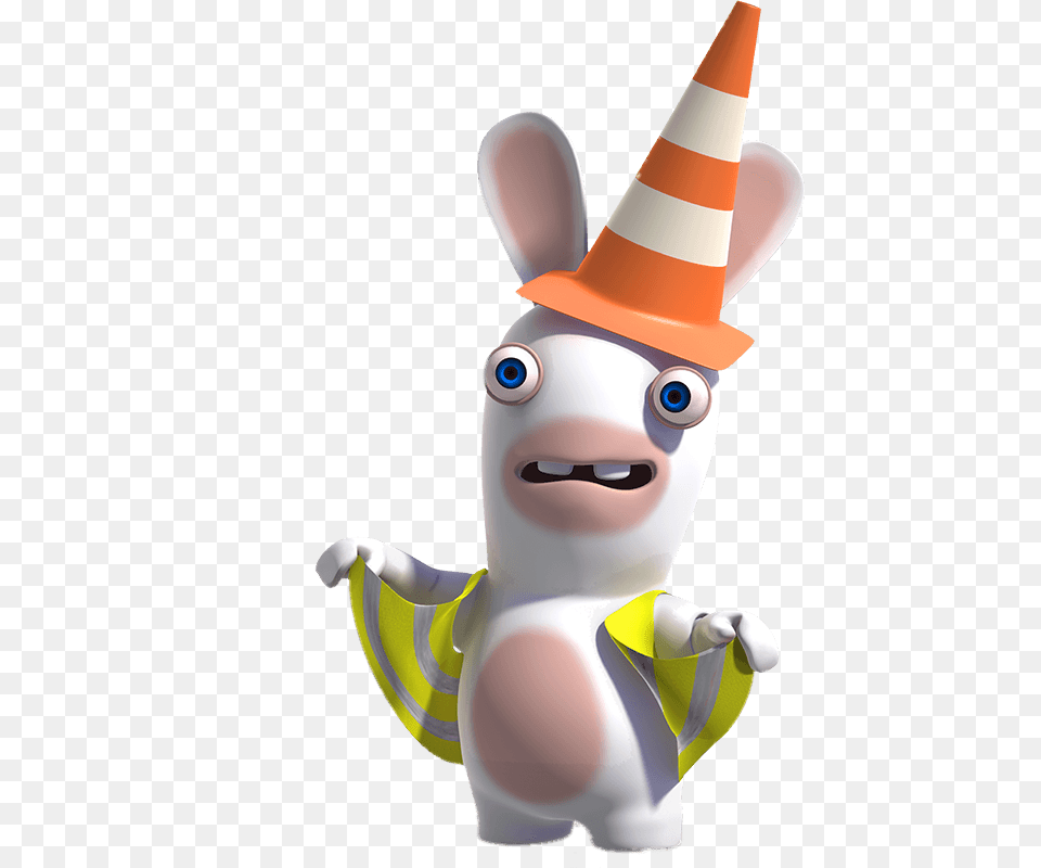 Rabbid Safety Cone On Head, Clothing, Hat, Baby, Person Png Image