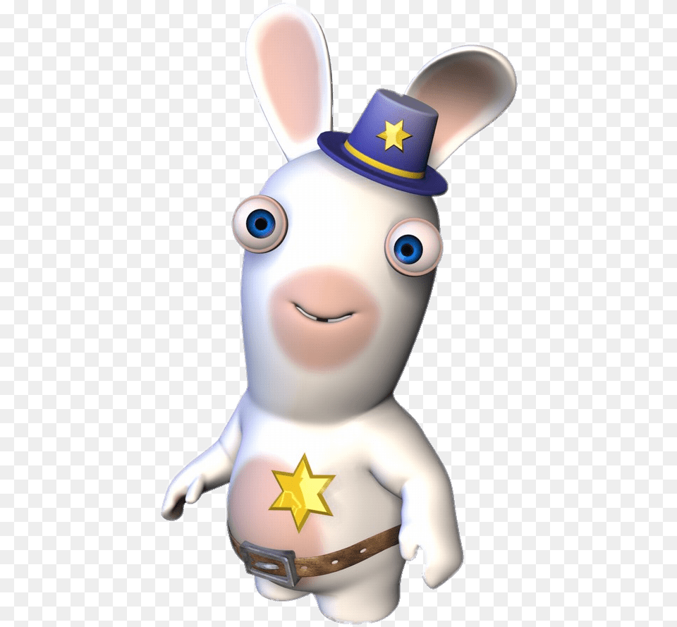 Rabbid Sheriff Rayman Raving Rabbids, Nature, Outdoors, Snow, Snowman Free Transparent Png