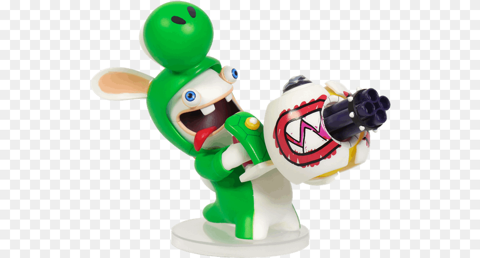 Rabbid Yoshi Mario Rabbids, Figurine, Baby, Person Png