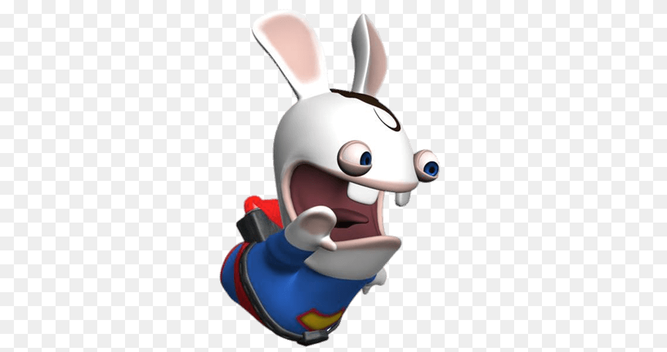 Rabbids Clark Superbunny, Animal, Mammal Free Png Download