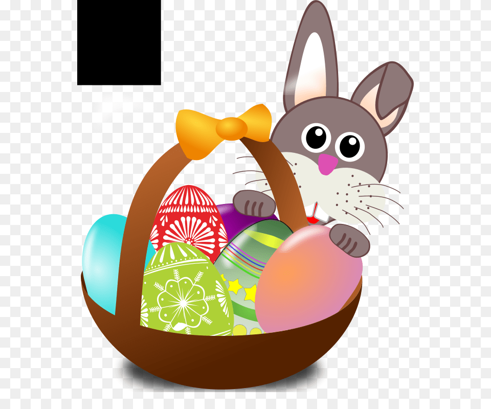 Rabbit 001 Face Cartoon Easter, Egg, Food, Sweets Free Png Download