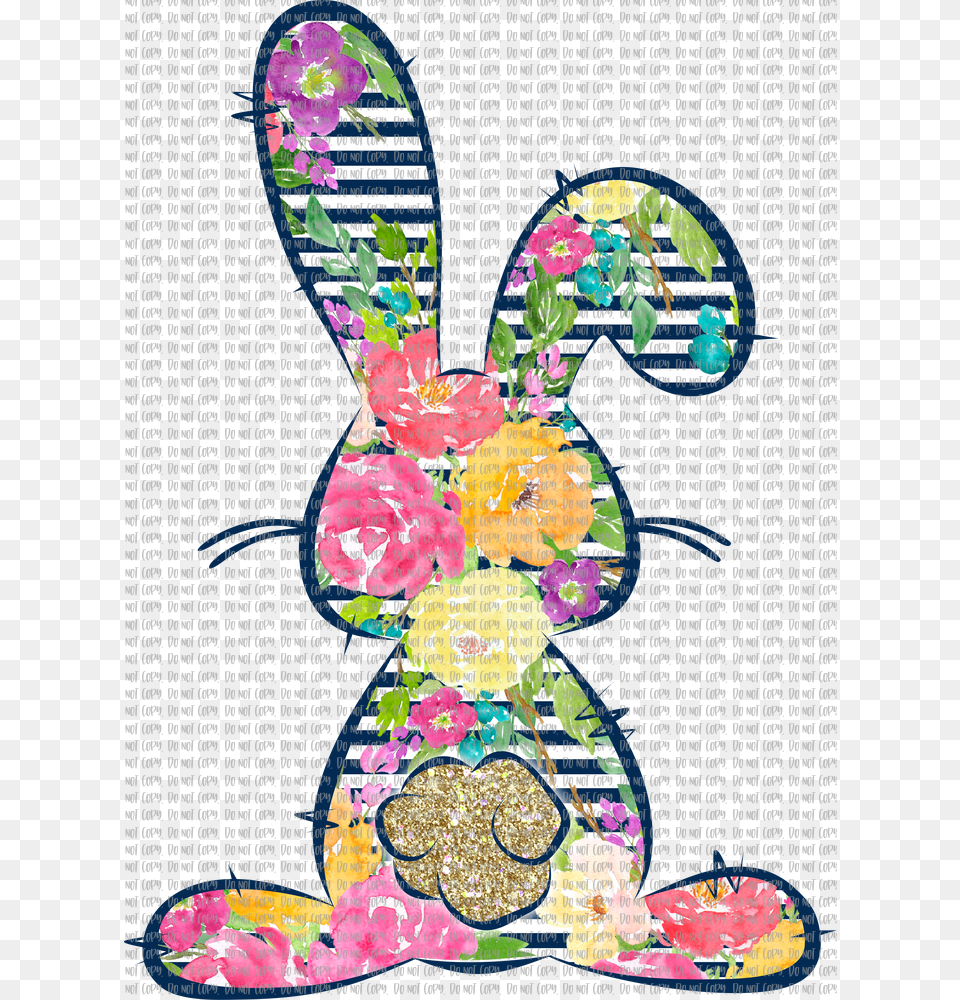 Rabbit, Applique, Art, Pattern, Collage Free Transparent Png