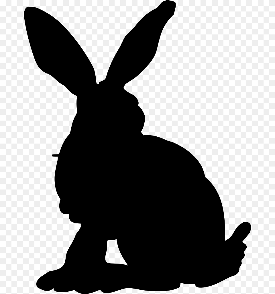 Rabbit, Gray Free Png Download