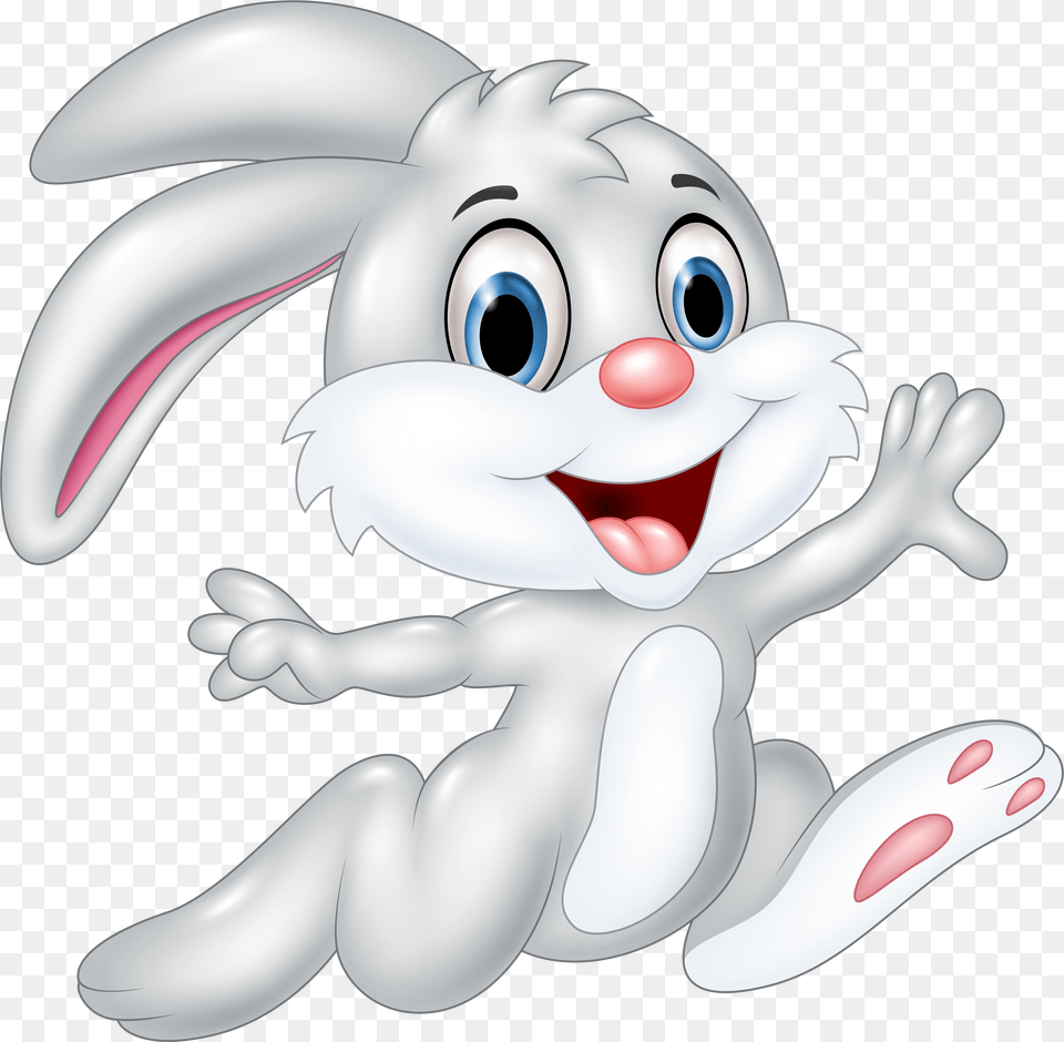 Rabbit Cartoon Bunny Cartoon, Plush, Toy Free Png