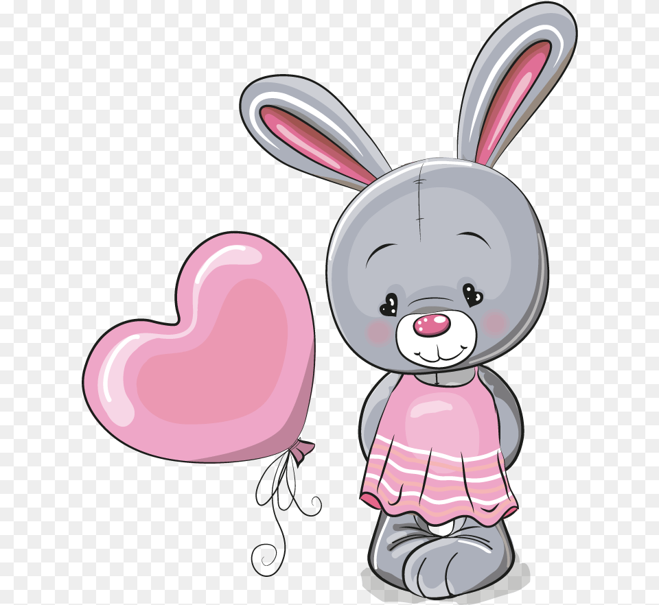 Rabbit Cartoon Cuteness Illustration Cute Rabbit Vector, Baby, Person, Smoke Pipe Free Png