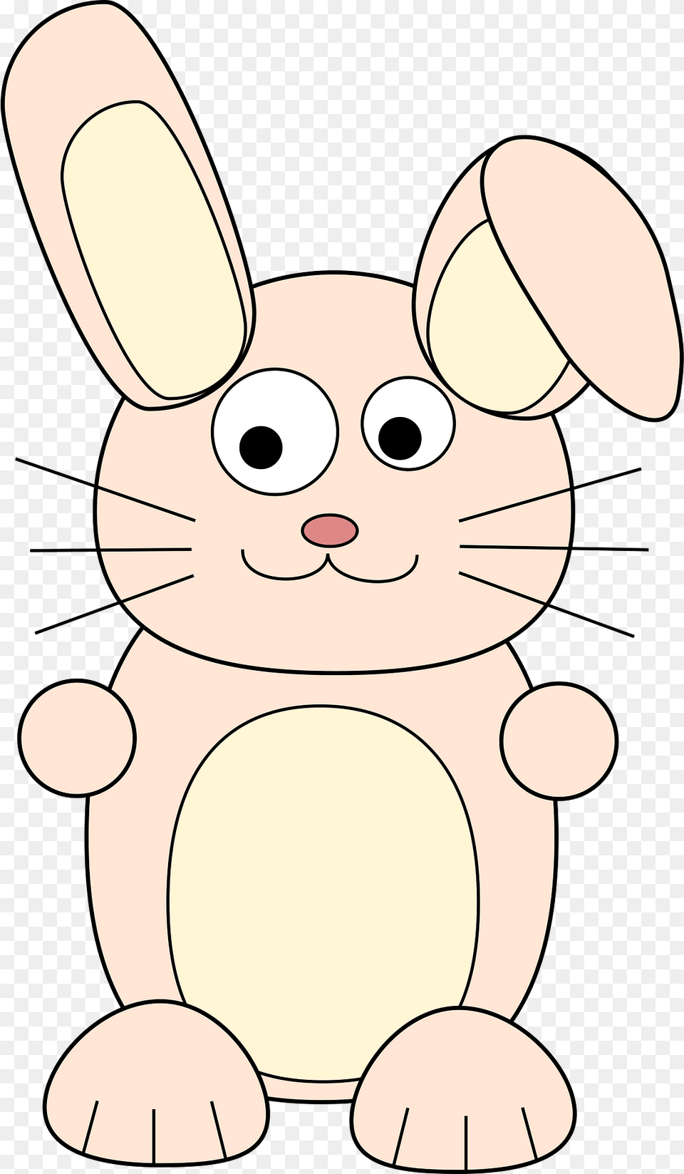 Rabbit Clipart, Animal, Mammal, Face, Head Png Image