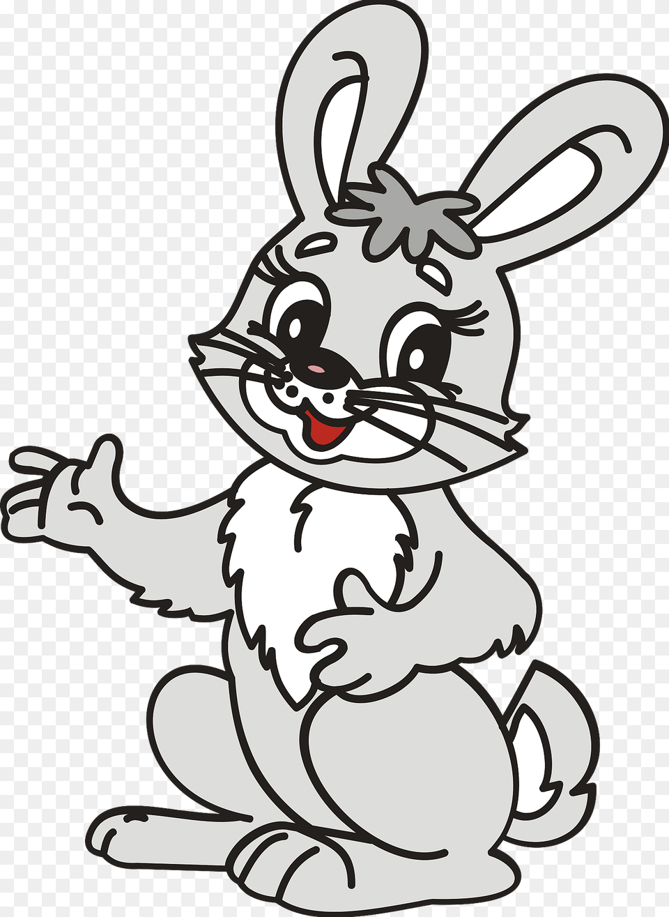 Rabbit Clipart, Baby, Person, Animal, Mammal Free Transparent Png