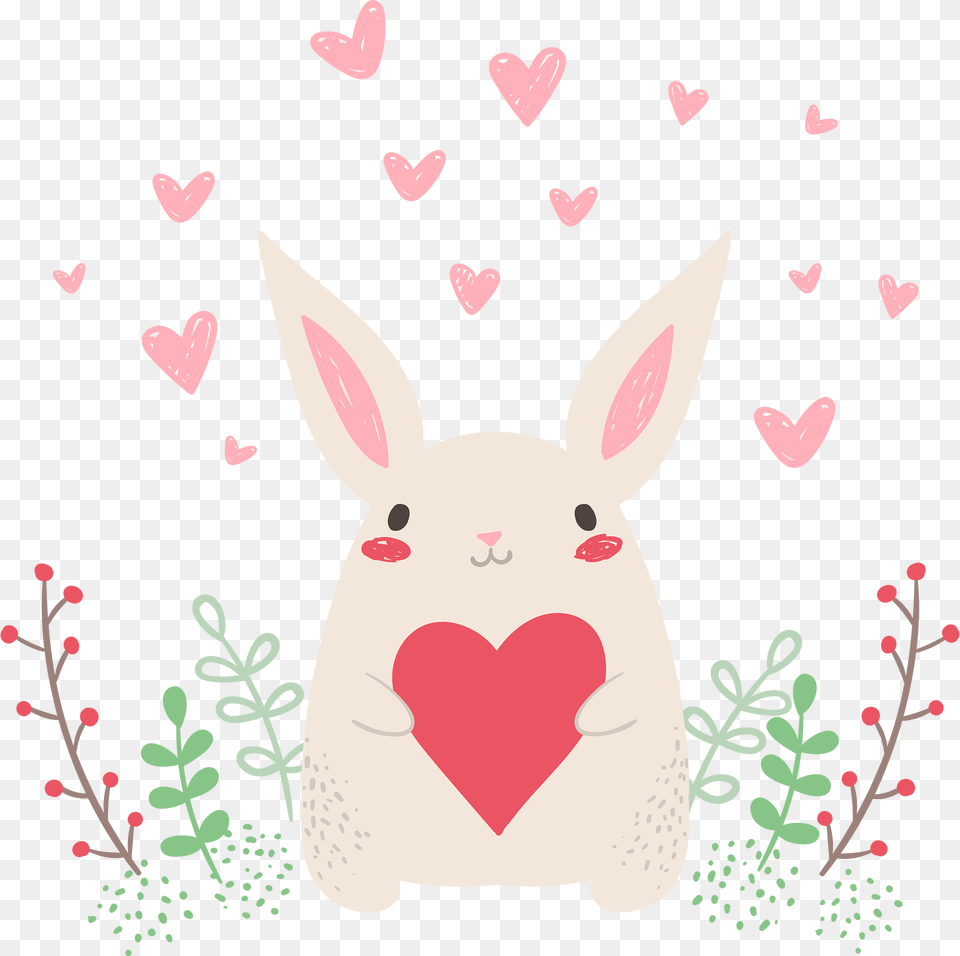 Rabbit Clipart, Animal, Deer, Mammal, Wildlife Png Image