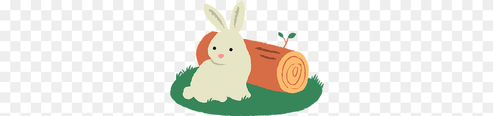 Rabbit Clipart Creazilla Cartoon, Nature, Outdoors, Snow, Snowman Free Png