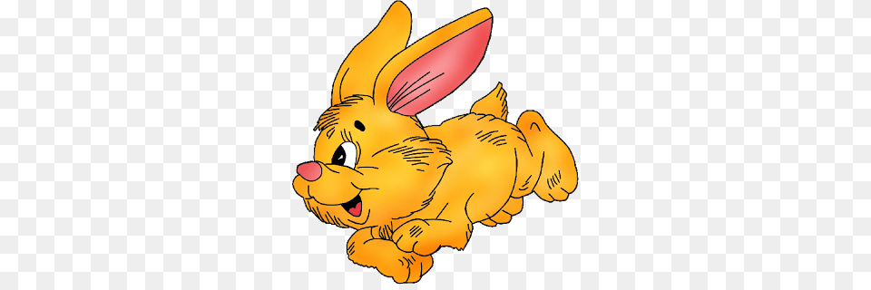 Rabbit Clipart Yellow, Animal, Mammal, Baby, Person Free Png