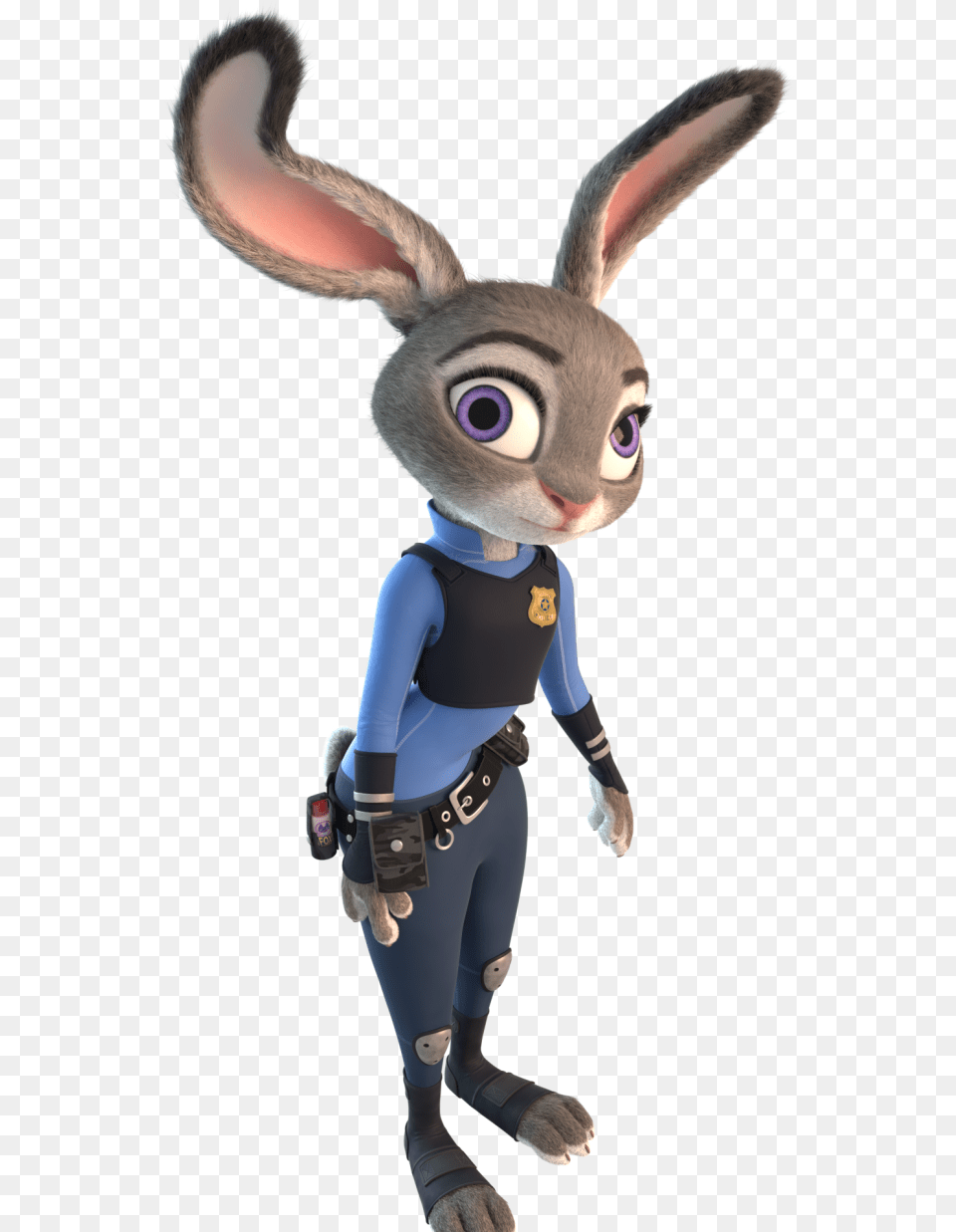 Rabbit Cop Cartoon, Toy, Animal, Mammal Free Transparent Png