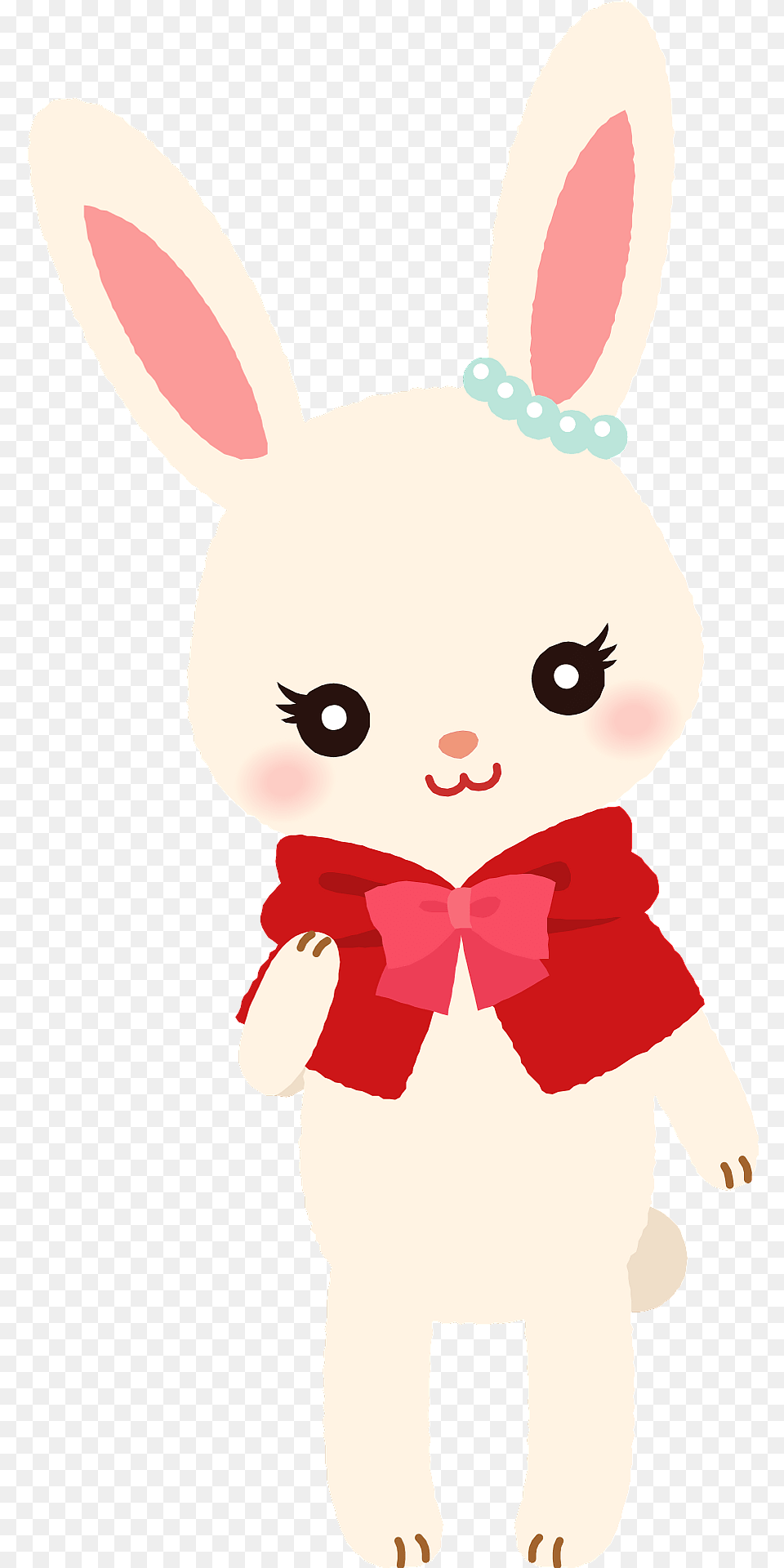 Rabbit Dressed Fancy Clipart, Plush, Toy, Baby, Person Free Png Download