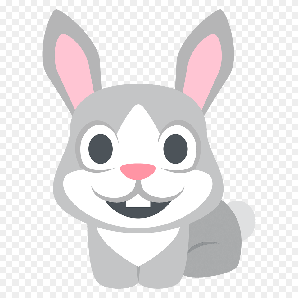 Rabbit Emoji Clipart, Plush, Toy, Animal, Fish Png Image