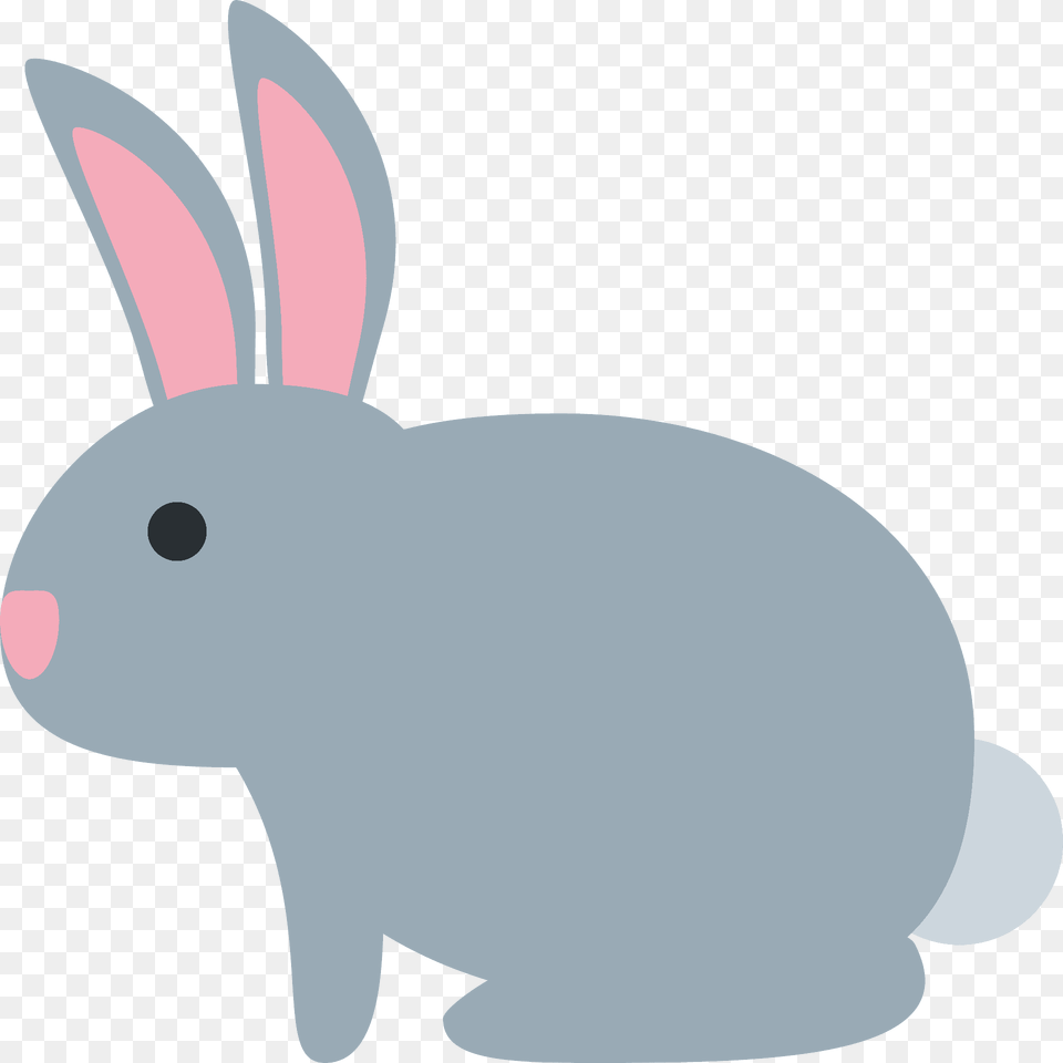 Rabbit Emoji Clipart, Animal, Mammal, Fish, Sea Life Png