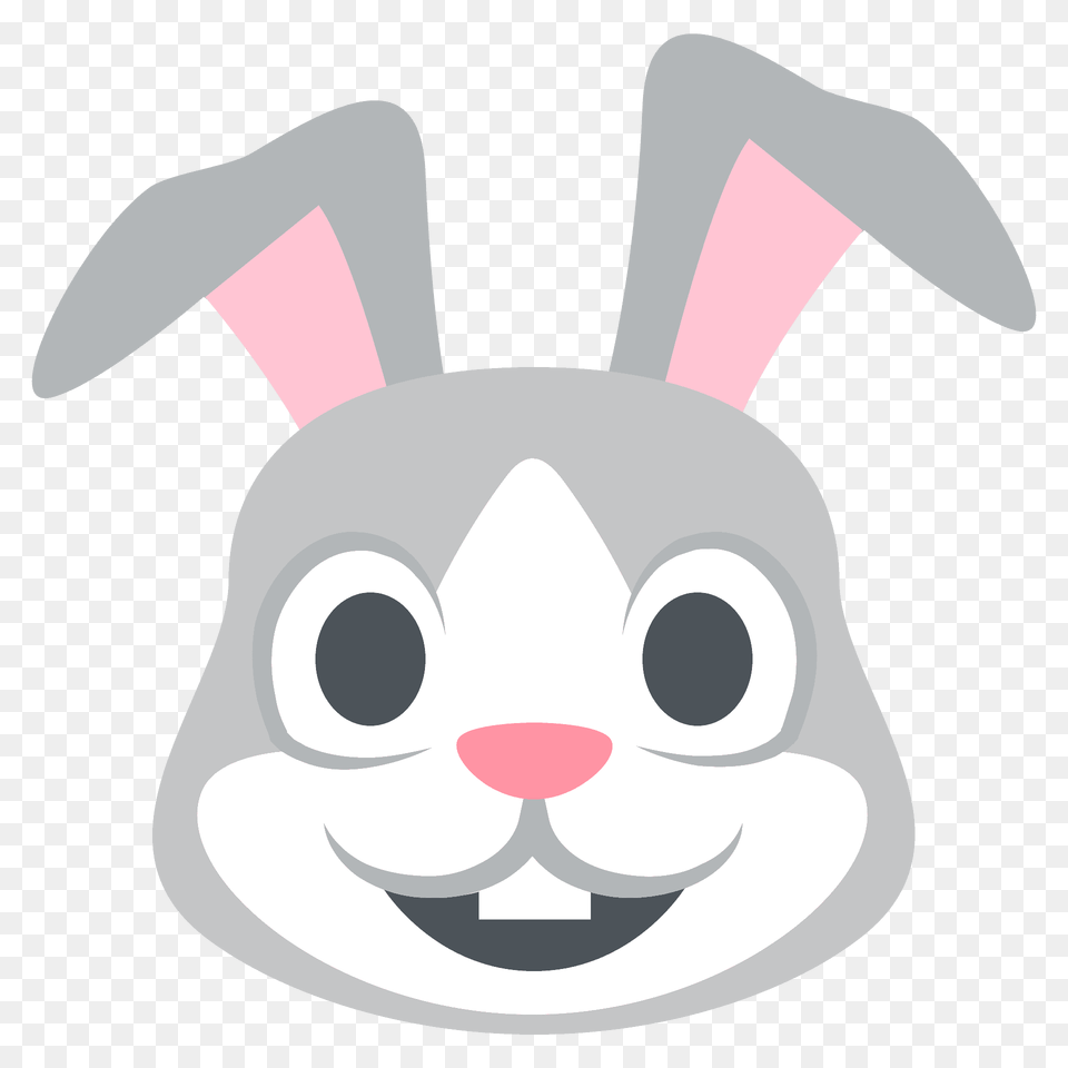 Rabbit Face Emoji Clipart, Toy, Plush, Animal, Mammal Free Transparent Png