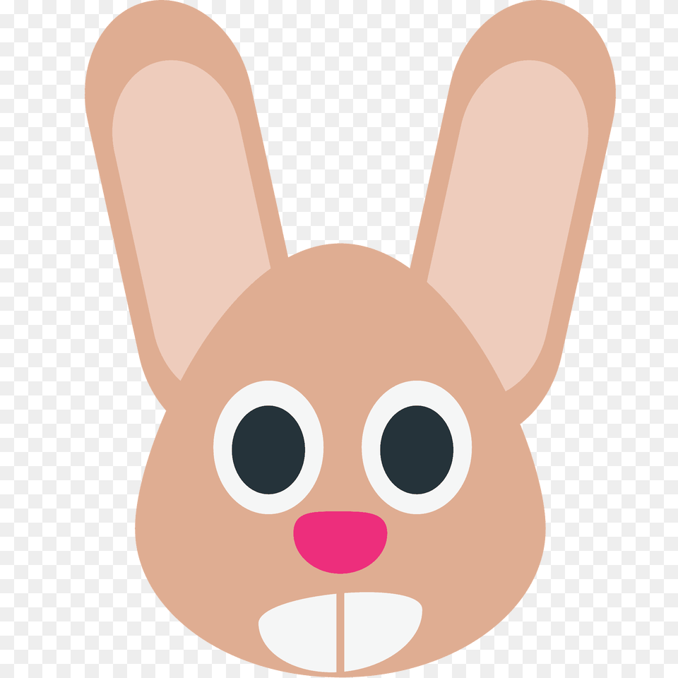 Rabbit Face Emoji Clipart, Plush, Toy, Food, Sweets Free Png Download